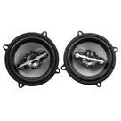 Par Alto Falante Automotivo Leson Quadriaxial 5 Polegadas Cinza 140W 4R Resistente Bobina Simples Para Porta
