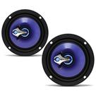 Par Alto Falante Shutt 6" 120W RMS 4 Ohms Triaxial Bobina Simples Preto Potência 480W Máx