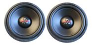 Par alto falante subwoofer hard power hp s300 12 polegadas 4 ohms