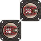 Par Alto Falante Triaxial 4 Pol B3x40x 100rms Linha X Bravox