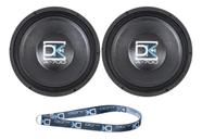 Par alto falante woofer a700 12 polegadas 700w rms 4 ou 8 ohms dk audio