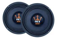 Par Alto Falante Woofer Magnum 6 Polegadas Rex Power 300w Rms