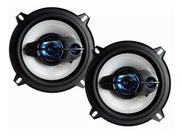 Par alto falantes automotivo 4 pol triaxial 60w