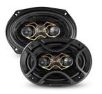 PAR ALTO FALANTES AUTOMOTIVO BRAVOX 170 RMS 6X9 dourado