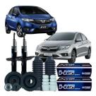 Par Amortecedor Coifa Batente Dianteiro Honda New Fit City