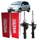 Par Amortecedor Dianteiro Honda Fit 2003 a 2008 Willtec