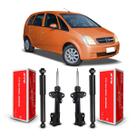 Par Amortecedor Dianteiro Traseiro Kayaba Chevrolet Meriva 2002 2003 2004 2005 2006 2007 2008 2009 2010 2011 2012