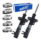 Par Amortecedor Onix Prisma Spin Sonic 2012 a 2020 Original Nakata HG33089 HG33090