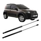 Par amortecedor porta traseira fiat novo uno 2010 ate 2021