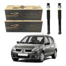 Par Amortecedor Traseiro Clio 1.0 2003 A 2012