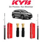 Par Amortecedor Traseiro+Kit Batente Sampel Honda HRV 1.8 2015 2016