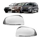 Par Aplique Cromado para Capa Retrovisor Celta 2007 a 2014 Prisma 2007 a 2012 Meriva 2002 a 2012 Par Aplique Cromado para Capa Retrovisor Celta 2007 a 2014 Prisma 2007 a 2012 Meriva 2002 a 2012