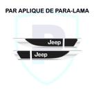 Par Aplique De Paralama Jeep Resinado Premium