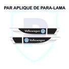 Par Aplique De Paralama Volkswagen Logo Resinado Premium