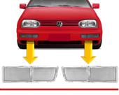 PAR Aplique Dianteiro Golf GL GLX 1994 94 95 96 97 1998 CR