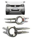 Par Aplique Farol De Milha Golf 2007 2008 2009 2010 Cromado Par Aplique Farol De Milha Golf 2007 2008 2009 2010 Cromado