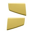 Par Aplique Tela Grade Superior Para S5 Dourado