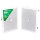 Par Arandela Embutir Retangular 6,5” 60W SK-ARQ60 - SKYPIX
