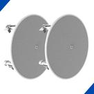 Par Arandela Jbl 6CO3R + Coaxial 6,5 Polegadas 140w Rms Branca