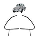 Par aro do quebra vento fusca cor preto