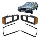 Par Aro E Moldura Farol Passat 83 84 85 86 87 88 Friso Preto Par Aro E Moldura Farol Passat 83 84 85 86 87 88 Friso Preto
