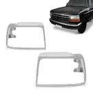 Par aro farol f1000 1996 a 1998 cromado