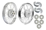Par Aro Roda 4mm Titan 125 00 04 Fan 05 08 Lona E Rolamento