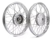 Par Aro Roda Dianteiro e Traseiro Raio 4mm Ybr/Factor Tambor