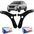 Par Bandeja / Braço / Leque Balança Inferior Completa Hyundai Creta 2017 até 2021 Par Bandeja / Braço / Leque Balança Inferior Completa Hyundai Creta 2017 até 2021