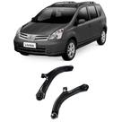 Par Bandeja Nissan Livina Dianteira 2007 Até 2014 Impacto