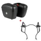 Par Baú E21 21 L Givi + Suporte Lateral Yamaha Fazer 250 18+ Par Baú E21 21 L Givi + Suporte Lateral Yamaha Fazer 250 18+