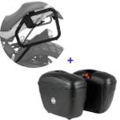 Par Baú E21 Givi + Suporte Baú Lateral Bmw G310gs 2018+ Spto344 Scam