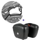 Par Baú E22 Givi + Suporte Baú Lateral Bmw F700gs 2017+ Scam Spto043