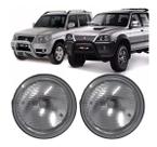 Par Bloco Do Farol Dianteiro Pequeno L200 Pajero Tr4 Sp