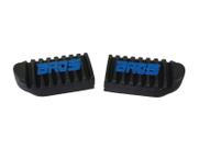 Par Borracha Pedal Dianteira Estribo Honda Bros 125 Bros 150