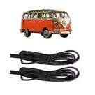 Par Borracha Porta Dianteira Kombi Corujinha 1953 A 1975