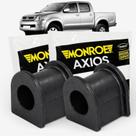 Par Bucha Barra Estabilizadora Hilux 4x2 4x4 2005/2015 Axios