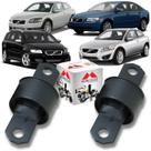 Par bucha braço tensor facão suspensão traseira volvo c30 s40 v50 1.6 1.8 2.0 2.4 d5 t5 2005 em diante