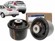 Par bucha do eixo traseiro new fiesta hatch