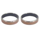 Par Bucha Guia Bengala Externa 2mm Bros 125 150 160, Xre 190
