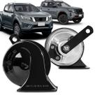 Par Buzina Automotiva Fiamm Frontier 2020 a 2025 Kbc 99 2t Agudo Grave 12v Caracol 2 Terminais