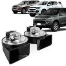 Par Buzina Trailblazer 2013 a 2024 Am80sx H & L Conector Uscar Agudo Grave 12v Caracol 2 Terminais