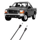 Par Cabo Acionamento Fechadura Dianteira F250 F350 F4000 F12000 F14000 F16000 1999 Ate 2005