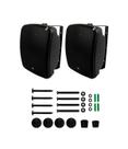 Par Caixa Acústica Passiva 6 K6 Preto Kaz Audio 400W Rms