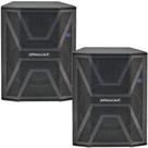 Par Caixa de Som Acústica Ativa 12" Oneal OPB412EX COR:Preto