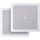 Par Caixa Som de Embutir Arandela JBL 6CO1Q Gesso 25w Branca