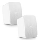Par Caixas Acústicas Outdoor Frahm CS 5 Passiva 80w Rms 8 Ohms Branca Som Ambiente 5 Polegadas
