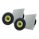 Par Caixas de Som Ambiente para Embutir no Teto ou Parede 100W RMS - Sumay SM-CST100HEQ