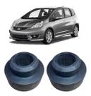 Par Calço De Mola Traseira 4cm Honda Fit 2003/2020