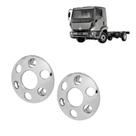 Par Calota Protetor de Roda Elegance p Ford Cargo Dianteira